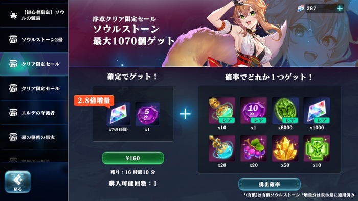 エバーテイル 課金要素